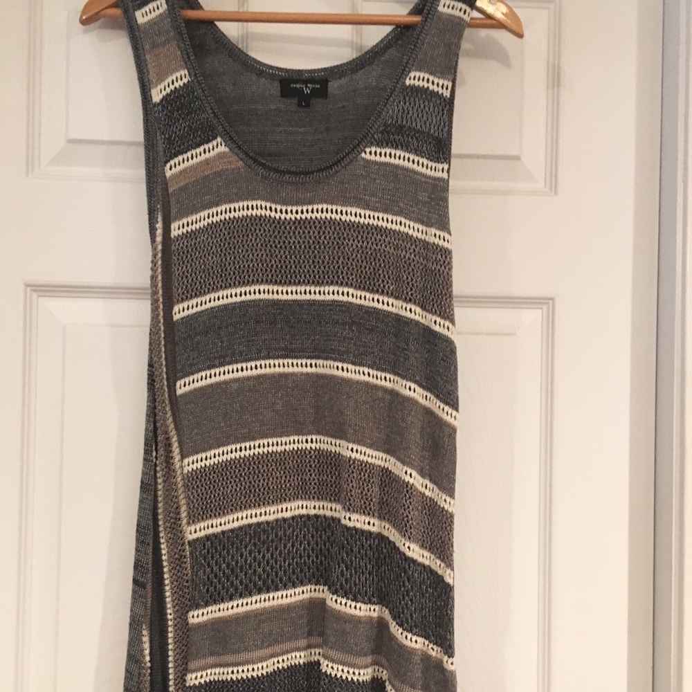 Sweater tank top